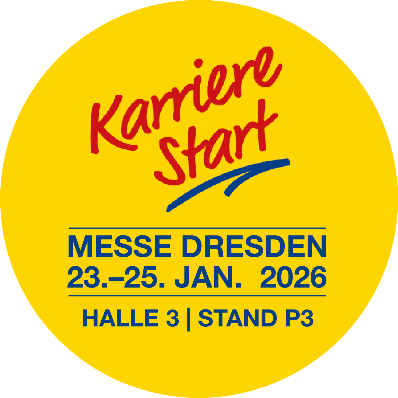 Karriere Start Messe 23.-25. Januar 2026 Halle 3 Stand P3